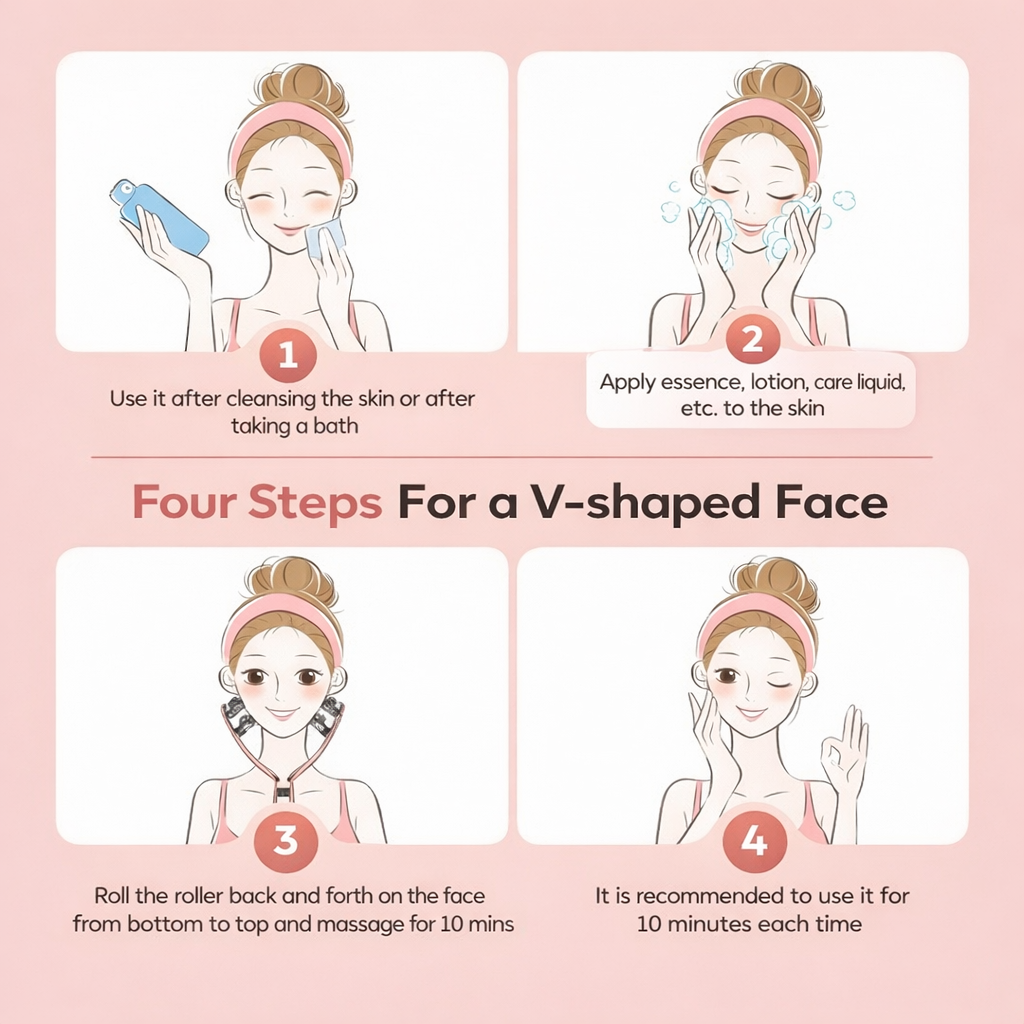 How to use the Lumiglo Sculpt massager in four steps